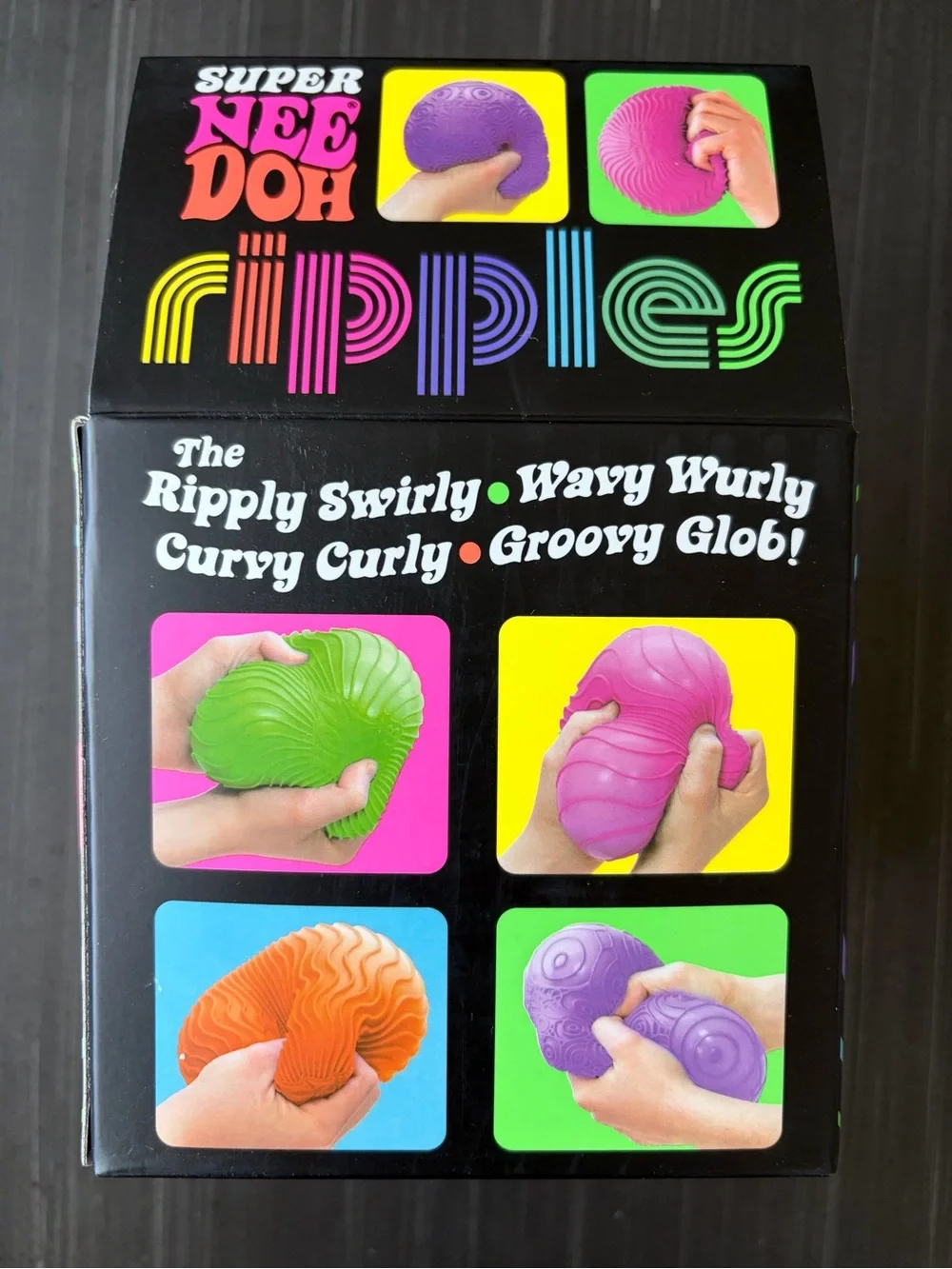 SUPER Needoh “Ripples” Squishy - Pink
